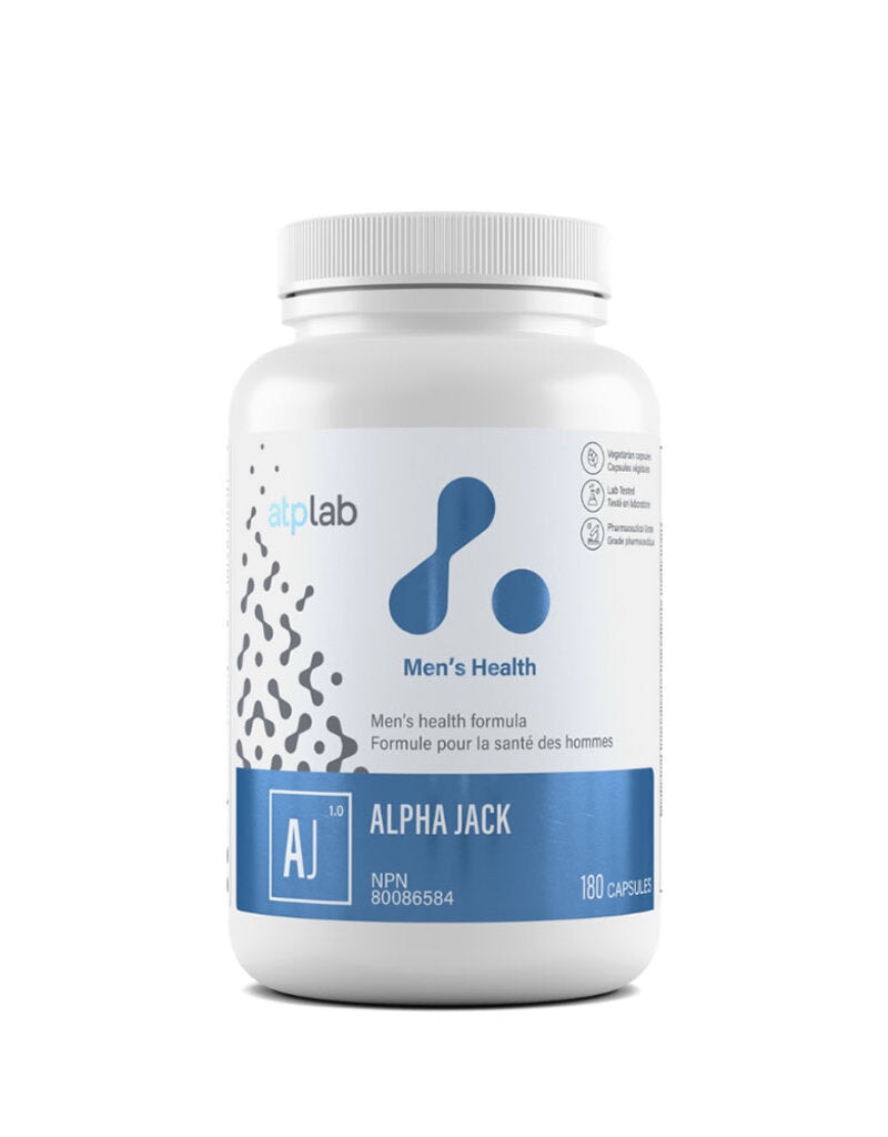 Atp Lab - Alpha Jack - Men's Health - 180 Capsules – Fitfitfit.fit