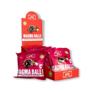 Boîte de 8 paquets de Collations Santé Boules d'énergie Fit-Fit 'Grab & Go' Magma Balls Canneberges fourrées à la Praline Foncée Collations Fit-Fit