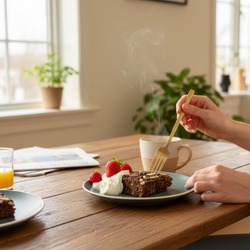 Galette/Gâteau à l’avoine protéiné : la recette santé pour déjeuner ou collation
