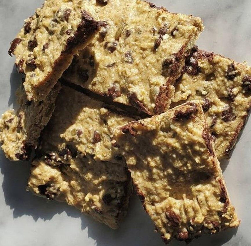 Recette de barres protéinées énergisantes - sans gluten - sans produits laitiers