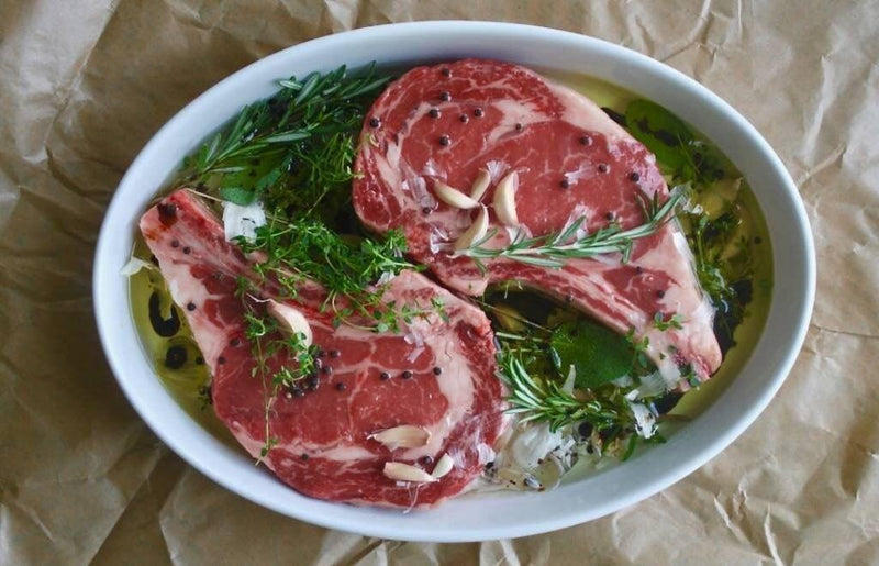 Marinade traditionnelle pour viande rouge