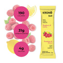 Krono Nutrition - Energy Bar - Raspberry & Lemon - 50 g