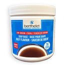Berthelet - Base pour soupe - Bouillon de boeuf - faible teneur en sodium 300 g Bouillons et soupes Berthelet 