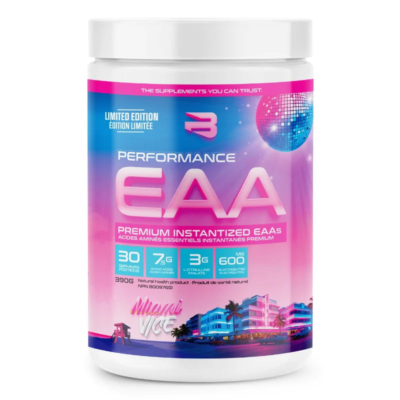 Believe Supplements - Performance EAA - Miami Vice Margarita Fraise Cerise