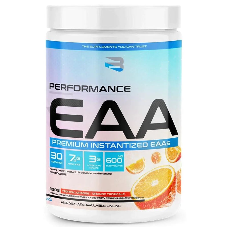 Believe Supplements - Performance EAA - Orange Tropicale Vitamines & Suppléments Believe Supplements 