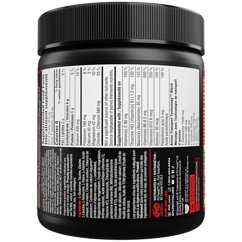 Pure Vita Labs - PVL - PROH2O - Berry Blast - 255g