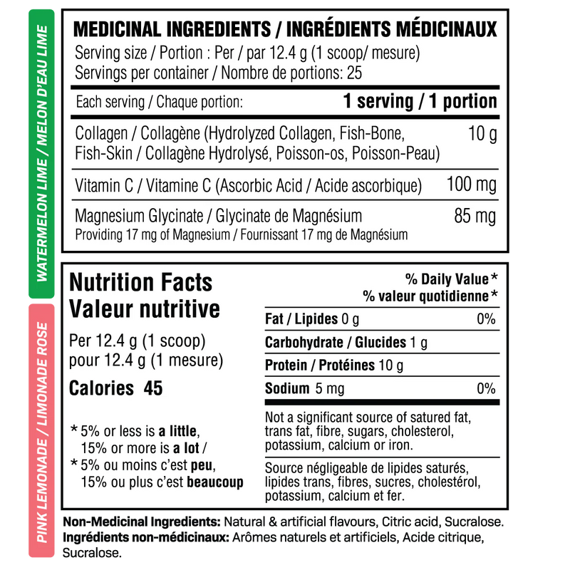 NEW - Believe Supplements - Collagen Refresher - Watermelon Lime - 308g