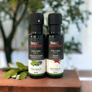 Duo - Huile d'olive infusée au Chipotle et Huile d'olive infusée aux herbes de Provence