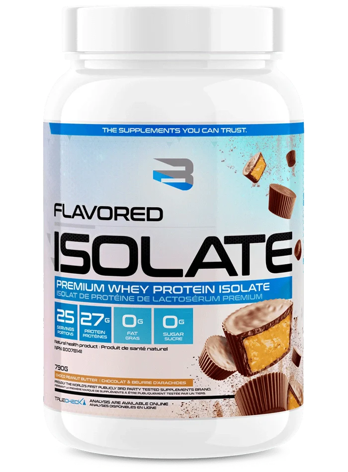 Believe Supplements - Flavored Isolate - Peanut Butter Choco - 775g