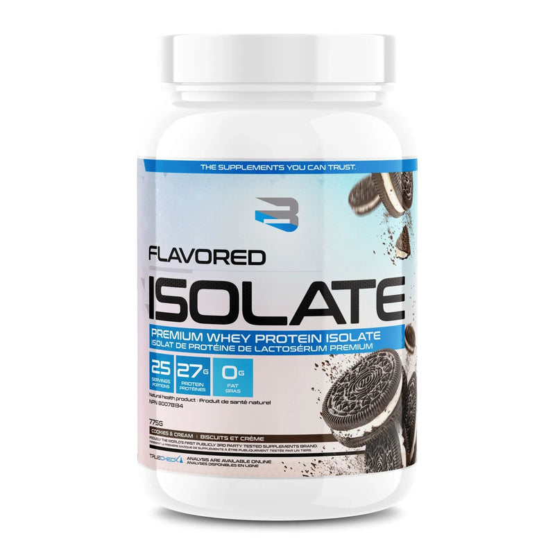 Believe Supplements - Flavored Isolate - Biscuits & Crème - 775g