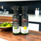 Duo - Huile d'olive infusée au citron et Huile d'olive infusée aux herbes de Provence