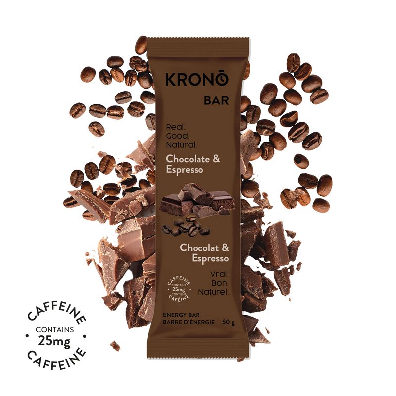 Krono Nutrition - Energy Bar - Chocolate & Espresso - 50 g