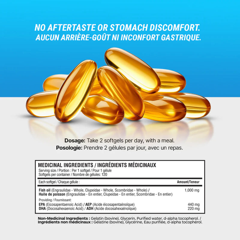 Believe Supplements - Omega-3 - 120 gélules