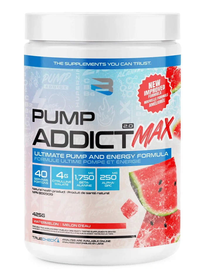 Believe Supplements - Pump Addict Watermelon Candy