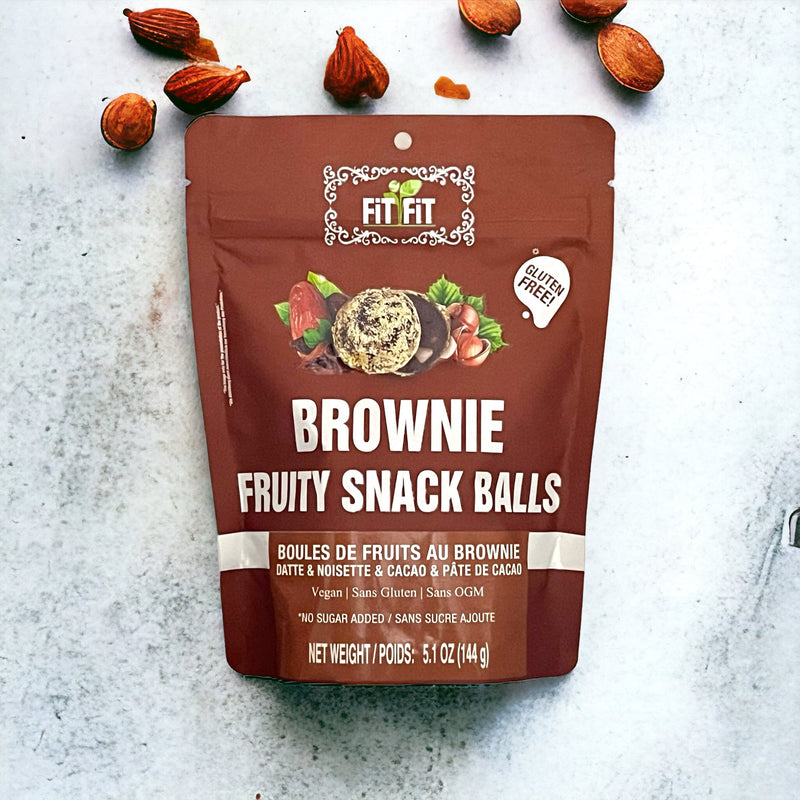 Healthy Snack Fit-Fit Brownie Energy Balls