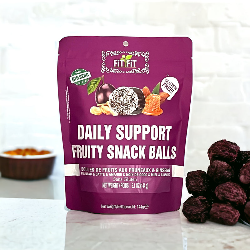 Healthy Snack Fit-Fit Energy Balls Daily Support
