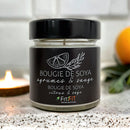 Citrus and sage - soy candle