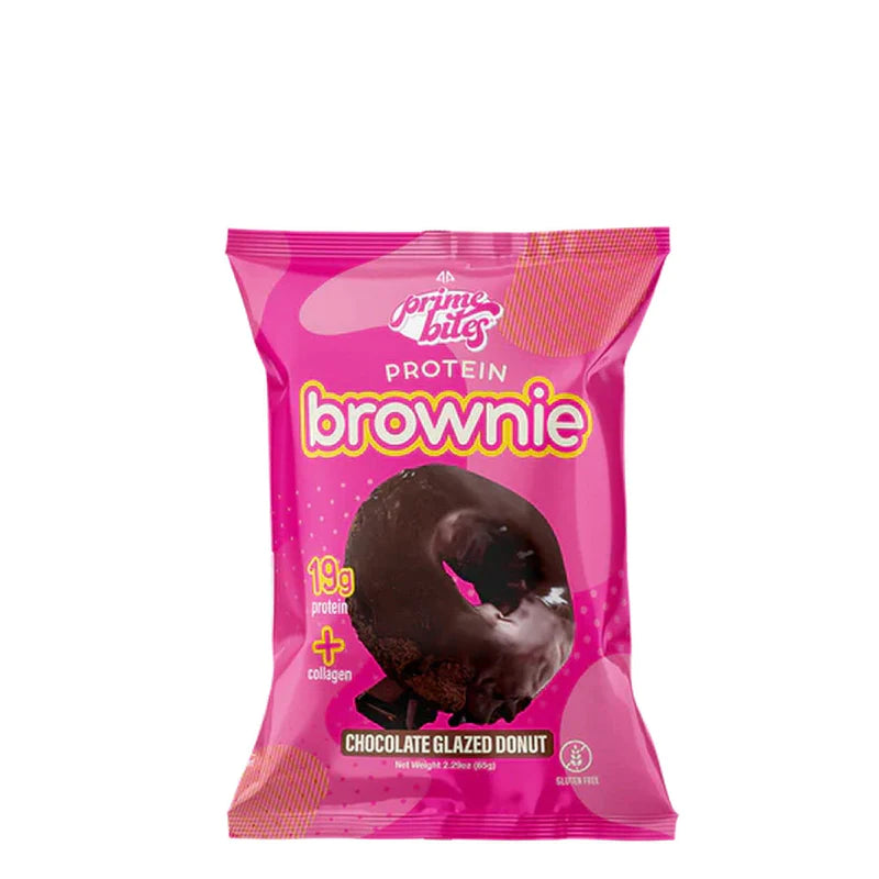 NOUVEAU - Prime Bites - Protein Brownie - Chocolate Glazed Donut