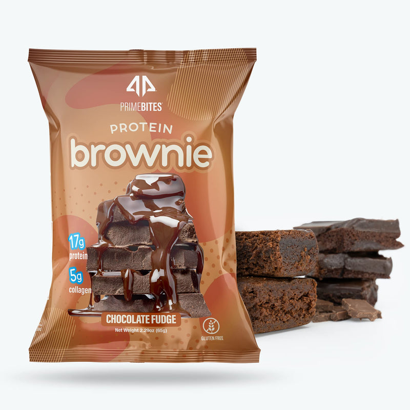 PrimeBites Protein brownie chocolate fudge