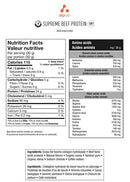 Atp Lab - Beef Protein Supreme Organic Dark Chocolate - 850g