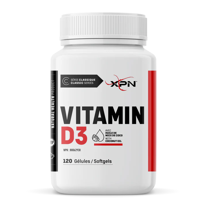 XPN - Vitamin D3 1000 IU 120 gélules