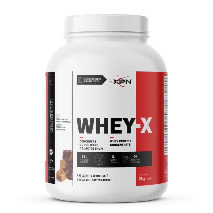XPN - Whey X - Chocolat et Caramel Salé - 4.4lbs