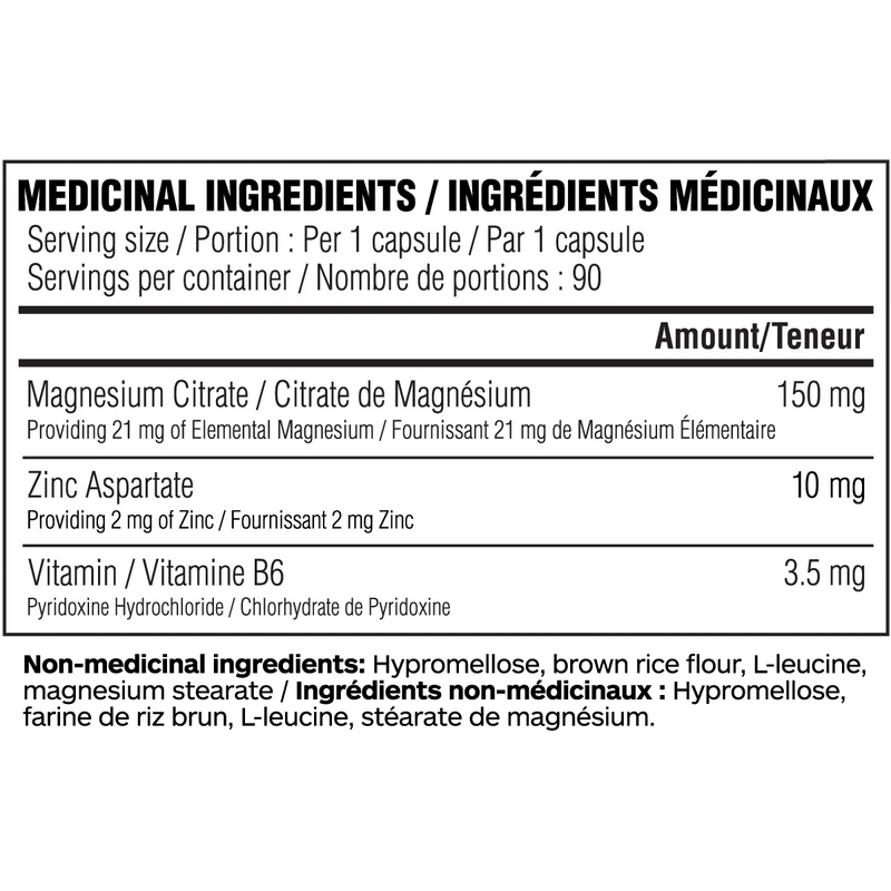 Believe Supplements -  Z-MAX6 - 90 caps