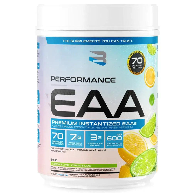 Believe Supplements - Performance EAA - Citron & Lime - 70 portions