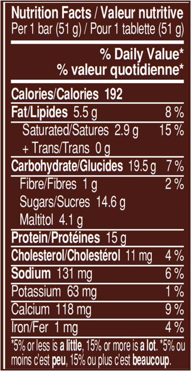 M&M Hi Protein - Barres Protéinées - Chocolat