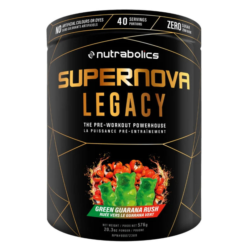 Nutrabolics - Pré-workout - Supernova LEGACY - Green Guarana Legacy - 576 g