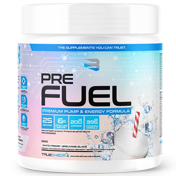Believe supplements Pre Fuel Breuvage glacé