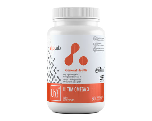 Atp Lab - Ultra Omega 3 - 60 Capsules Vitamines & Suppléments ATP Lab 