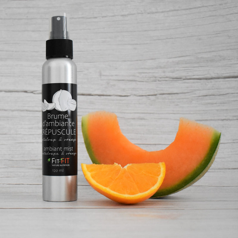 Crépuscule - Brume d'ambiance et de corps - Cantaloup & Orange Brume d'ambiance Fit-Fit Nature Nutrition 