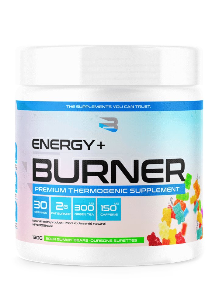 Believe Supplements - Energy + Burner - Oursons Surettes - 30 portions Vitamines & Suppléments Believe Supplements 