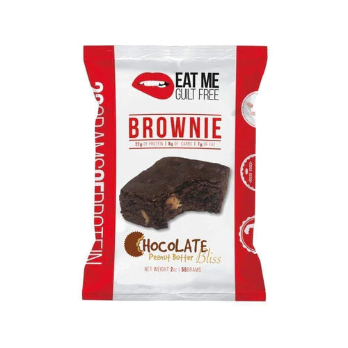Eat Me Guilt Free - Brownie - Chocolat & Arachide Collations Eat me guilt free 