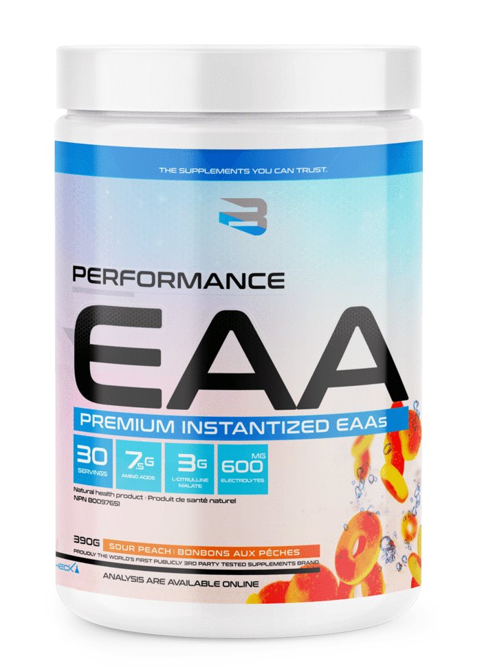Believe Supplements - Performance EAA - Bonbons aux Pêches Vitamines & Suppléments Believe Supplements 