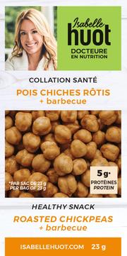Pois Chiches Rôtis BBQ Isabelle Huot Collations Isabelle Huot Docteure en Nutrition 
