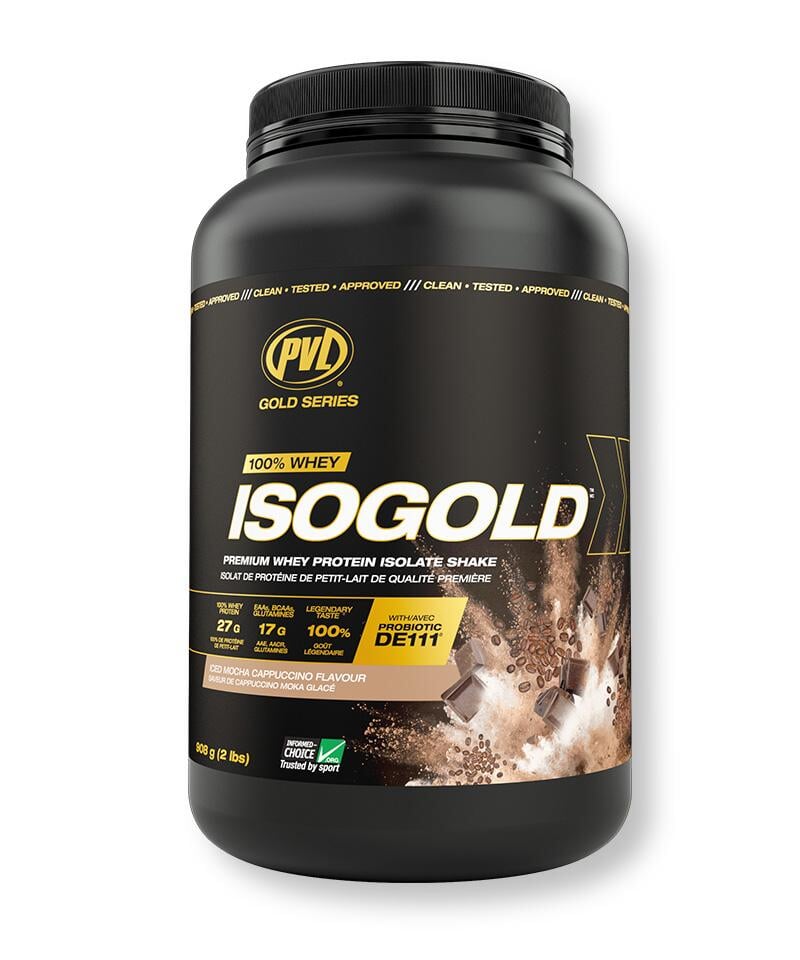 Pure Vita Labs - PVL - IsoGold - Gold Series - Cappucino Moka Glacé - 2 lbs - Fitfitfit.fit