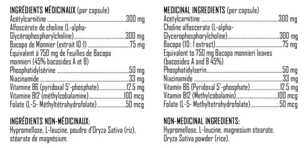 XPN - Opti Brain Vitamines & Suppléments XPN 