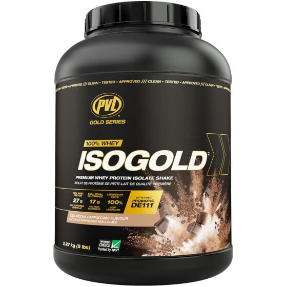 Pure Vita Labs - PVL - IsoGold - Gold Series - Cappucino Moka Glacé - 5 lbs - Fitfitfit.fit