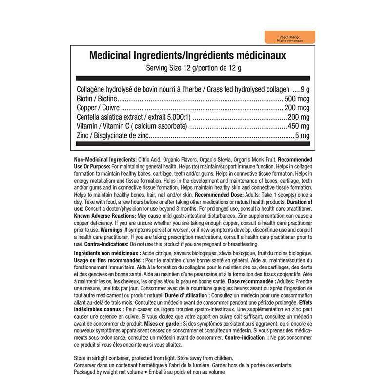 Atp Lab - Total Radiance Collagen - Santé générale - Pêche Mangue Vitamines & Suppléments ATP Lab 