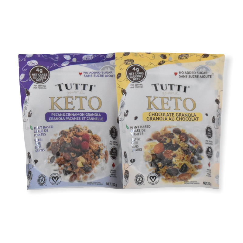 Tutti Gourmet - Duo de Granolas Keto Vegan Alimentation Tutti Gourmet 