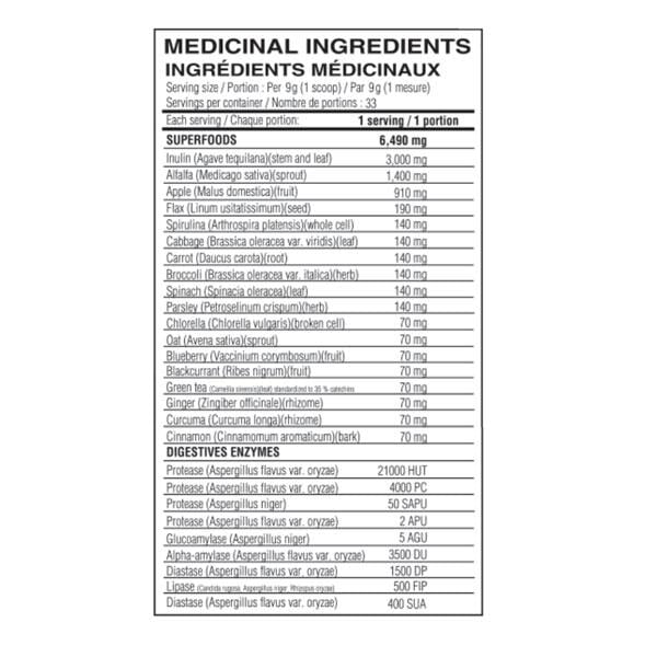 Believe Supplements - Superfoods + Greens - Ananas et Mangue - 300g Vitamines & Suppléments Believe Supplements 