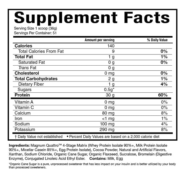 Magnum Nutraceuticals - Quattro - Fruity Hoops - 4 lbs Vitamines & Suppléments Magnum Nutraceuticals 