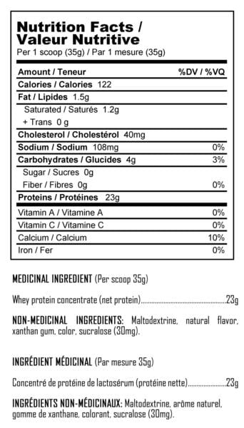 XPN - Whey X - Biscuits à la crème - 1 lb Vitamines & Suppléments XPN 
