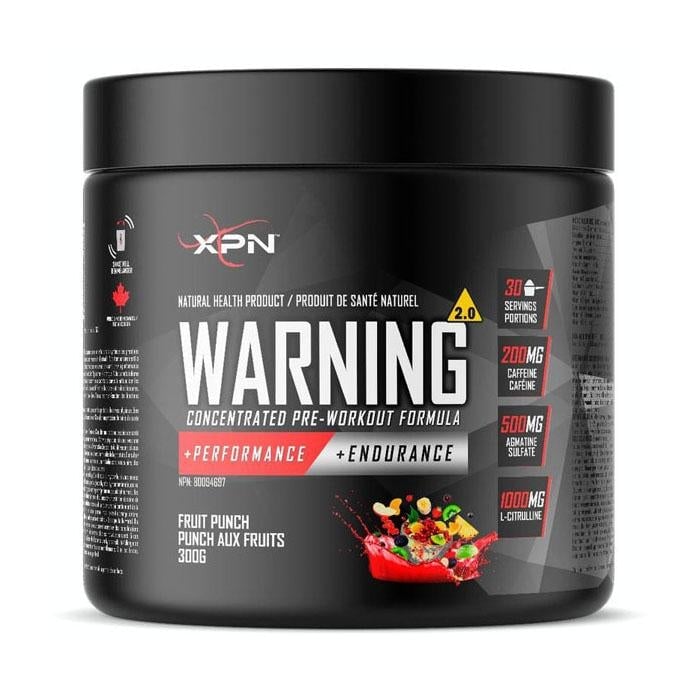 XPN - Warning 2.0 - Punch aux fruits Vitamines & Suppléments XPN 