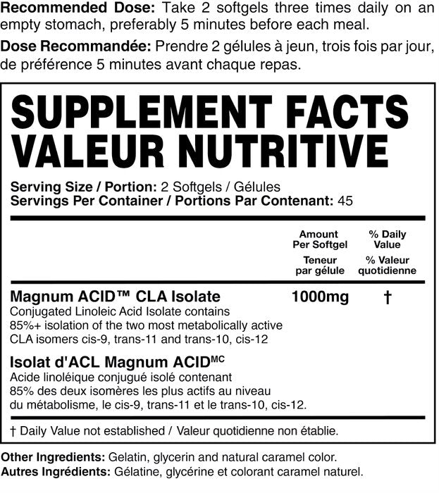 Magnum Nutraceuticals - Acid Vitamines & Suppléments Magnum Nutraceuticals 