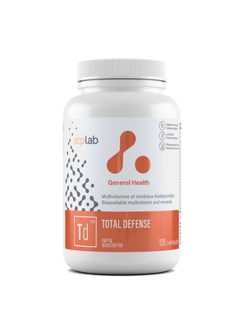 Atp Lab - TD - Total Defense - Santé Générale - 120 capsules Vitamines & Suppléments ATP Lab 