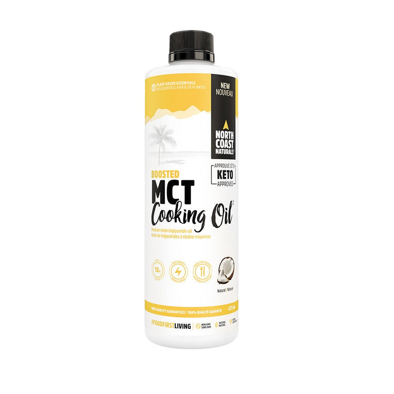 North Coast Naturals NCN - Huile MCT cooking oil - Naturelle - 473ml Vitamines & Suppléments North Coast Naturals NCN 