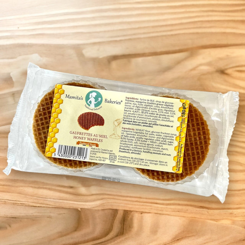 Gaufrettes belges au miel - Fitfitfit.fit